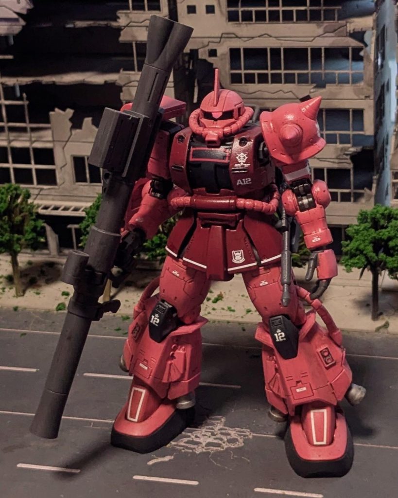 ククルスドアン版シャア専用ザク–4枚目/制作者：@Torowa_No3