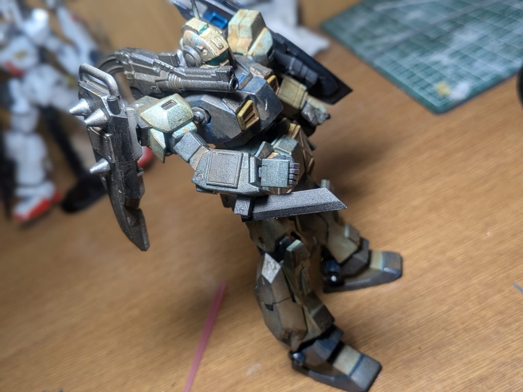 近接武装にヘビーアームズを意識した武器をスクラッチしました