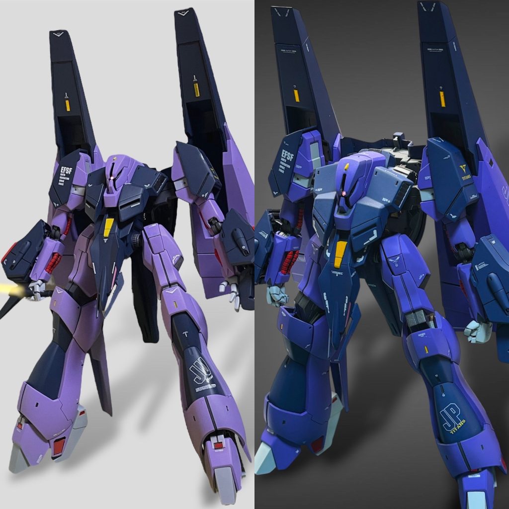 ビフォーアフター。左がbefore、右がafter。