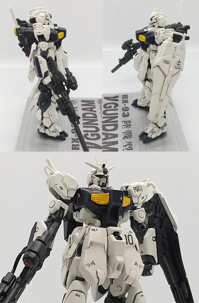 改修塗装完成品 νガンダム 陸戦型 ジオンの再興（近藤版PX-00531風）ガンダムアーティファクト–3枚目/制作者：ランゼル