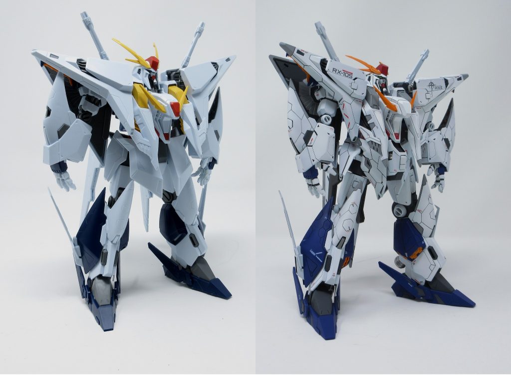 RX-105 Ξガンダム(クスィーガンダム)　νガンダムフェイス仕様！　閃光のハサウェイVer–4枚目/制作者：N.Y.A.M