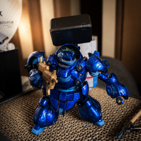 ガンダムグシオン 筆塗り キャンディ塗装