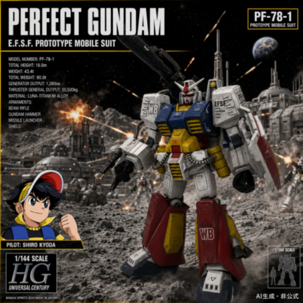 1/144  パーフェクトガンダム