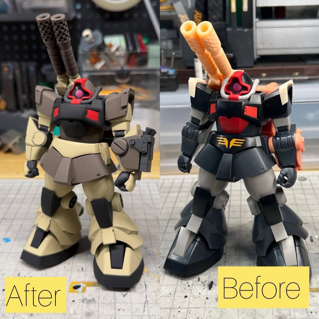 Re:ROBOT魂 MS-09K-2 [Desert Color]–5枚目/制作者：@PhantomCat