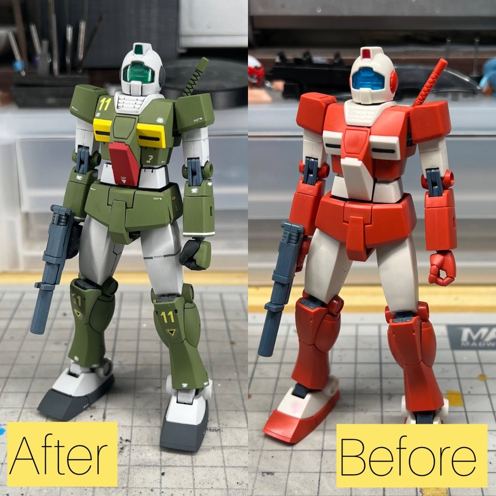 Re:ROBOT魂 RGM-79L GM LIGHT ARMOR [Aaron Diamond Custom] ver. A.N.I.M.E.–3枚目/制作者：@PhantomCat