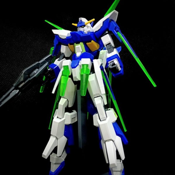 HGガンダムAGE-FX 部分塗装と小改造