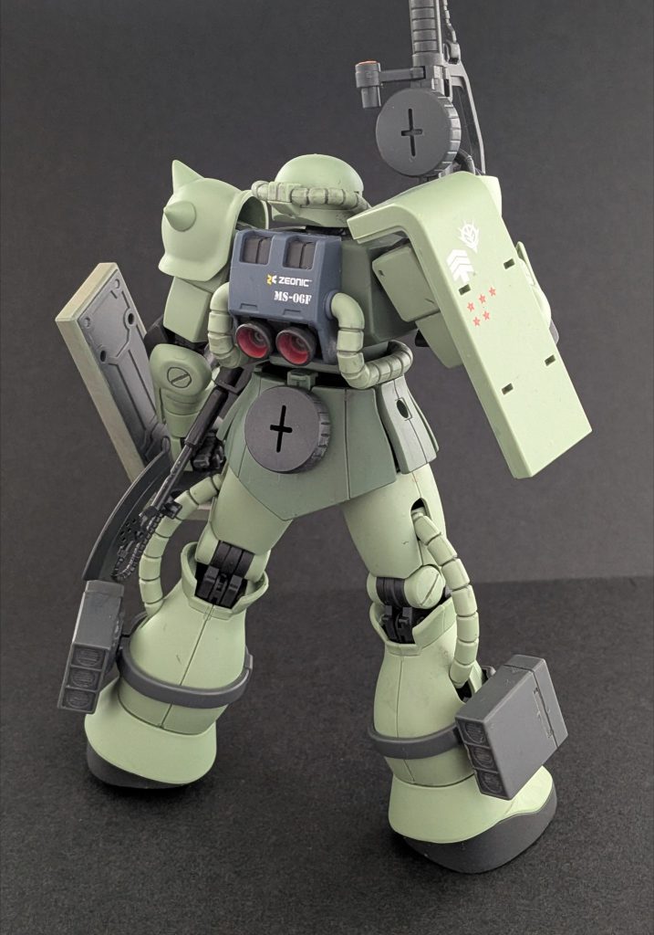 &nbsp;デカールは少なめで､手元にあった武装で重装化されました！