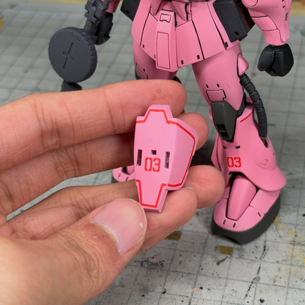 Re:ROBOT魂 MS-06D ZAKU DESERT TYPE [PINK PANTHER] ver. A.N.I.M.E.–4枚目/制作者：@PhantomCat