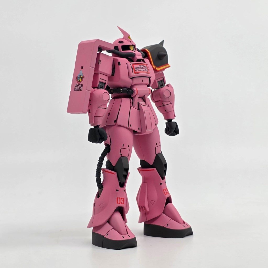 Re:ROBOT魂 MS-06D ZAKU DESERT TYPE [PINK PANTHER] ver. A.N.I.M.E.–6枚目/制作者：@PhantomCat