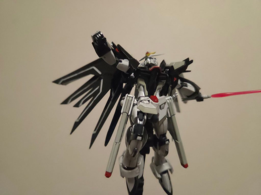 ガンダム大地に立つ！からのオマージュポーズです