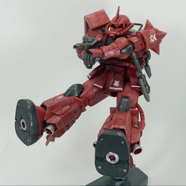 HG 1/144 シャア専用高機動型ザクⅡ（清水式簡単フィニッシュ）