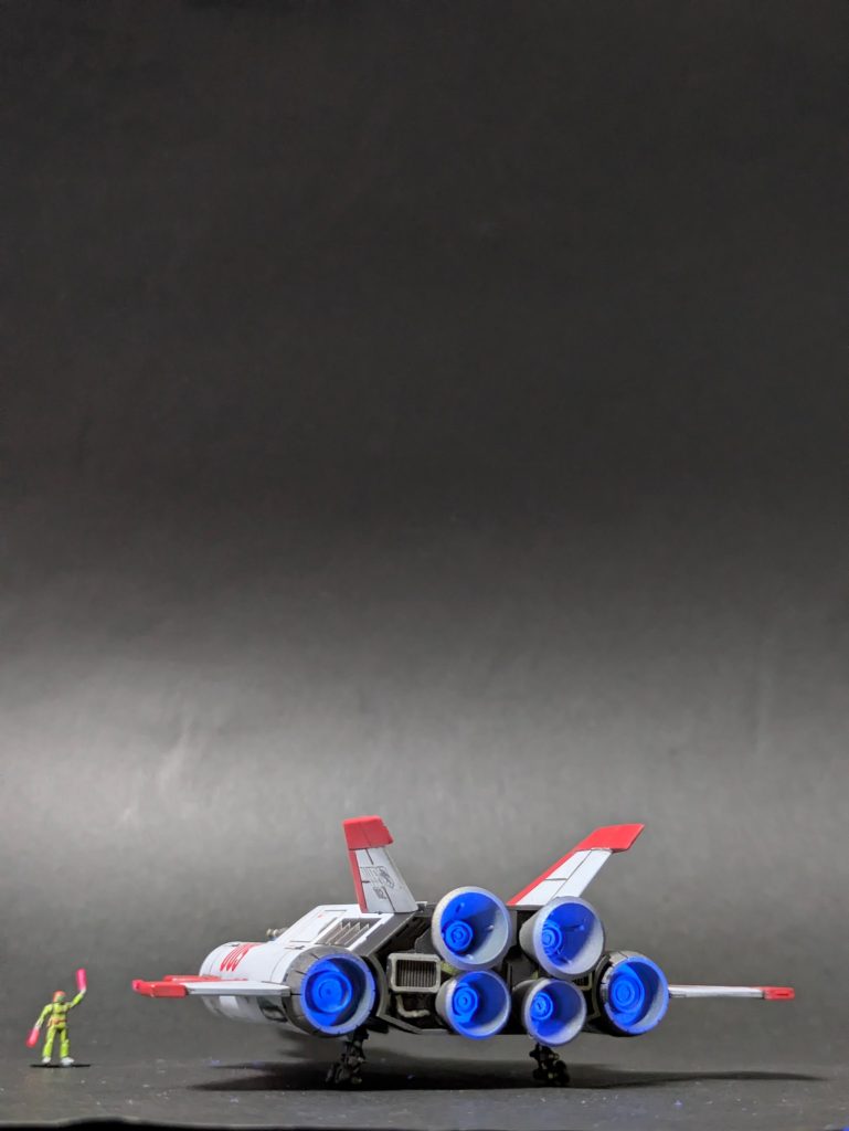 ベストメカコレクションNo43 コアブースター005 スレッガー機  1/144–4枚目/制作者：KATO機