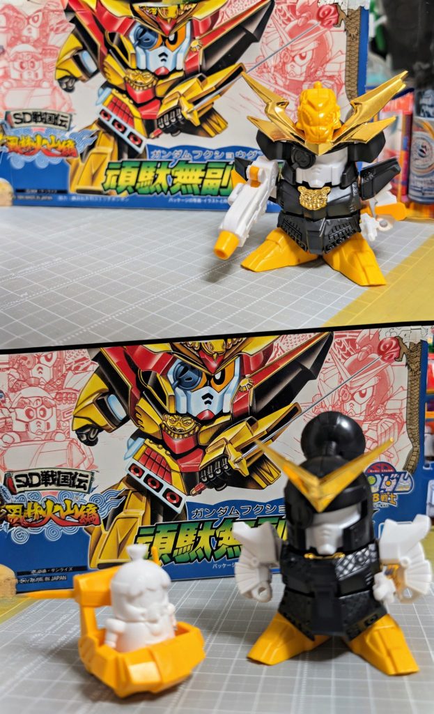 パチ組みです。画像はありませんが、今回も金メッキは落としましたー。最後までご覧いただき、ありがとうございました(^o^)丿