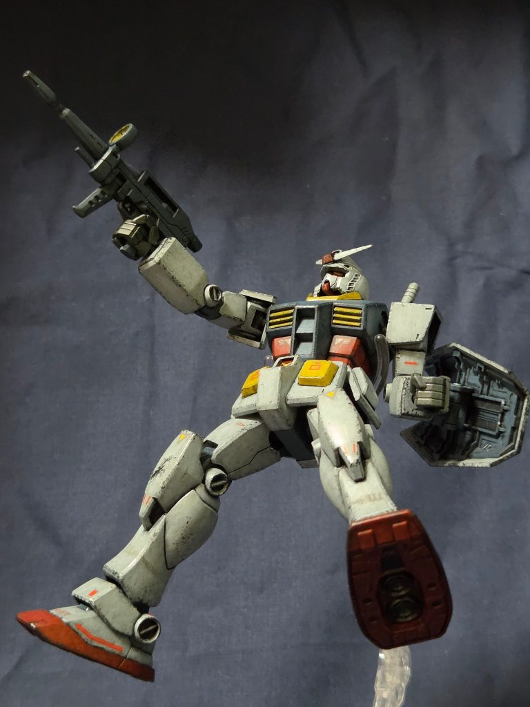 旧HGUC ガンダム–5枚目/制作者：Roto