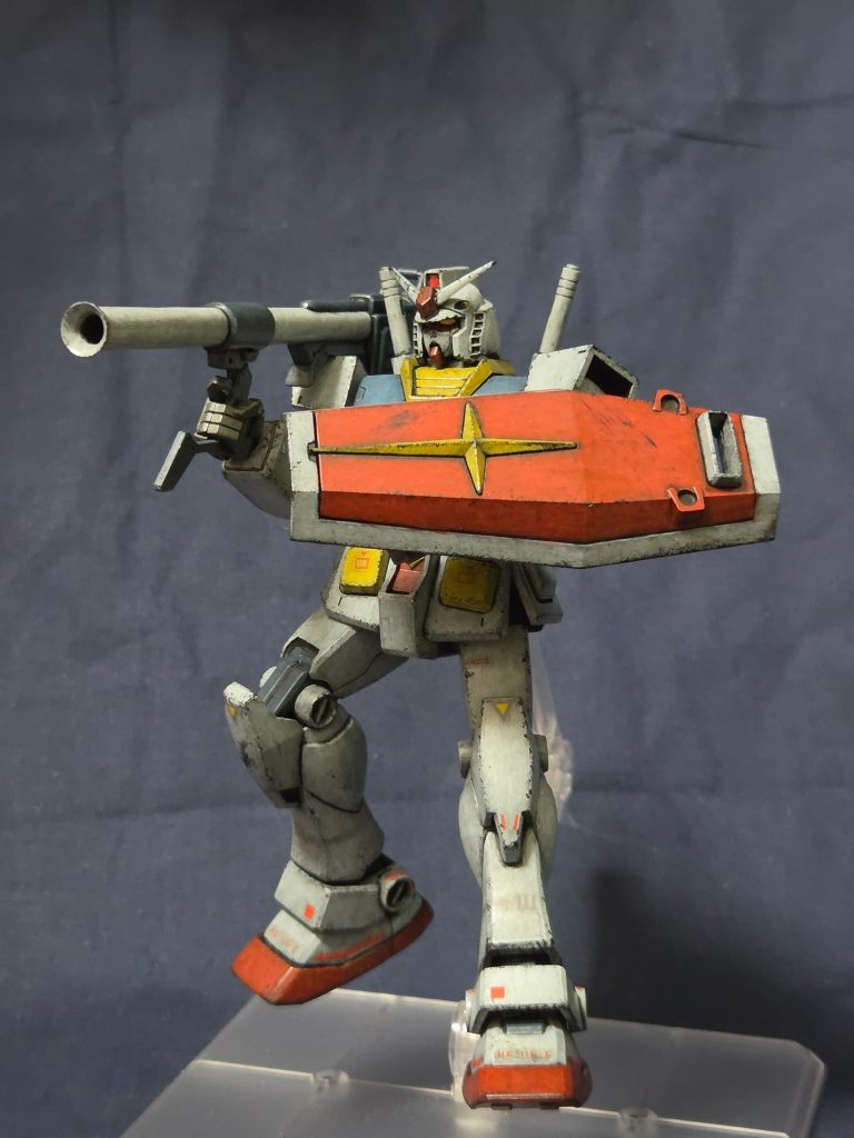 旧HGUC ガンダム–9枚目/制作者：Roto