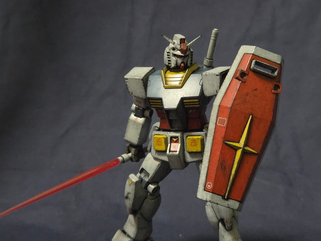 旧HGUC ガンダム–7枚目/制作者：Roto