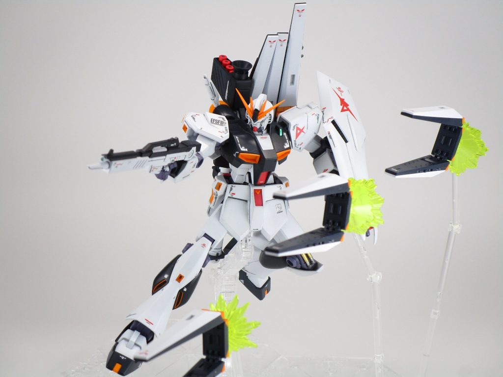 エントリーグレードRX-93νガンダム–2枚目/制作者：どーもとＰ(堂本晃司)