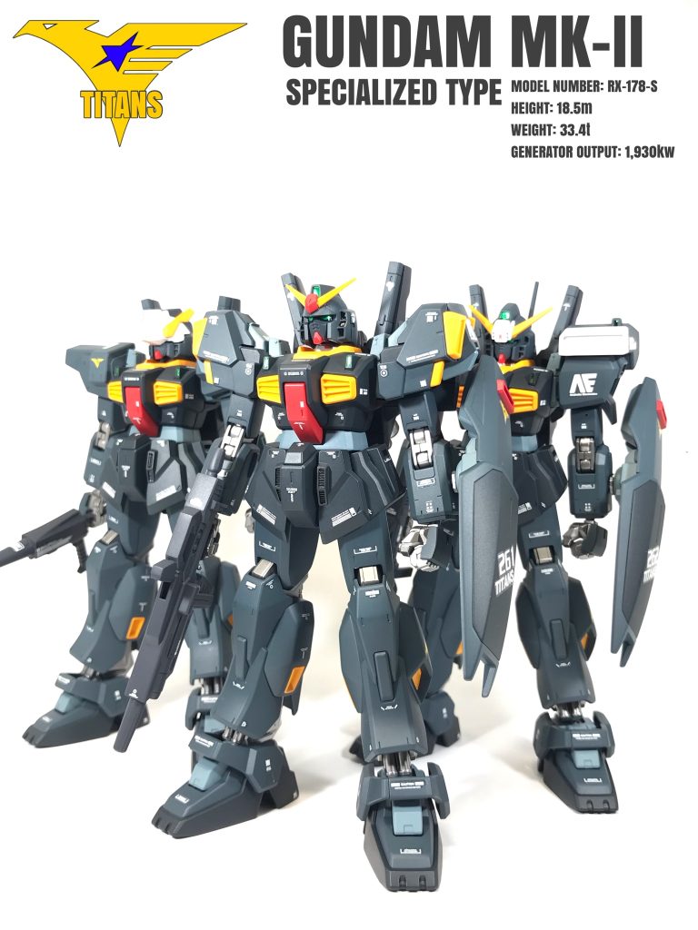ティターンズ所属　ガンダムマークⅡ （特化タイプ）