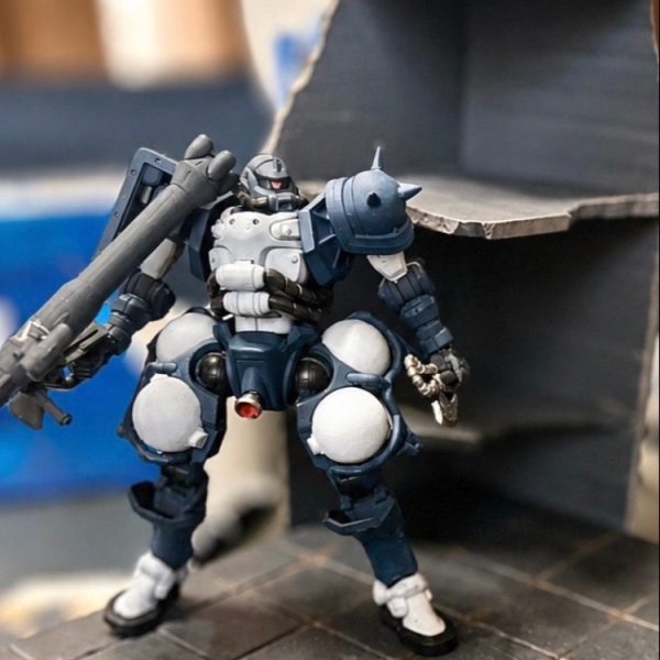 ザクGQ 筆塗り 黒い三連星仕様