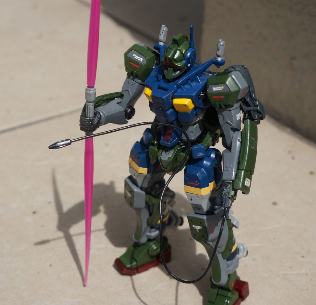GM（筆塗り全塗装、GQ版ゲルググ）
