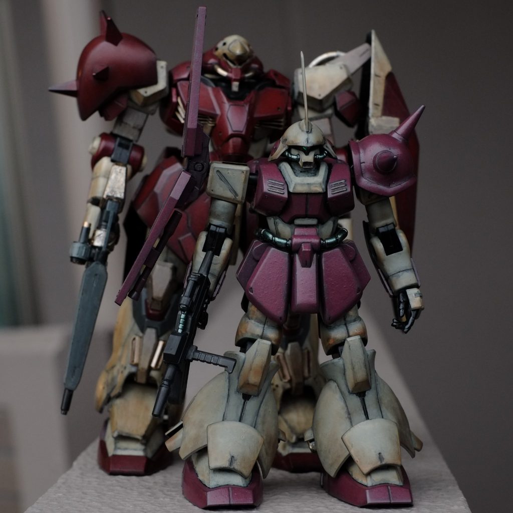 前作メッサーと。マラサイを何体か倒すと中ボスメッサーが出てくる感じ。前作よりも今作は色味を若干暗め渋めにしたつもりだけどほぼ誤差。ここまでご覧いただきありがとうございます。