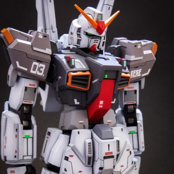 「HGUC　ガンダムMk-Ⅱ（REVIVE）を工作、全塗装」