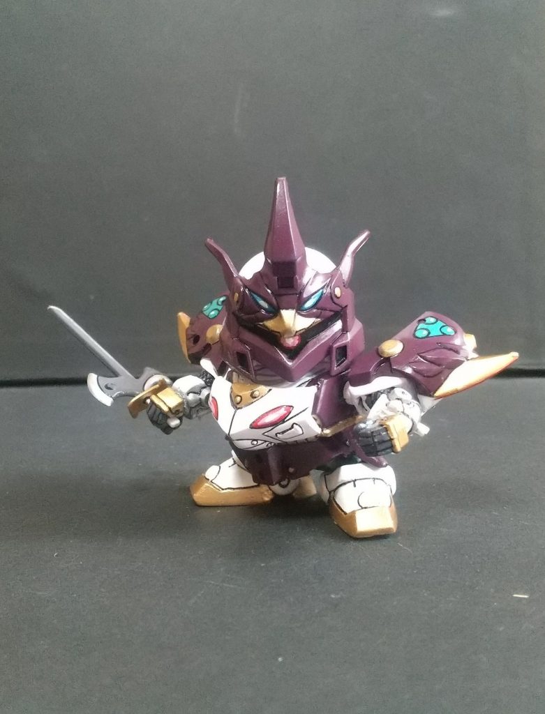 通常形態のガーベラテトラモードジオン系のフォルムからガンダムタイプに激変するのは、元ネタ再現も相まってなかなかアツい！