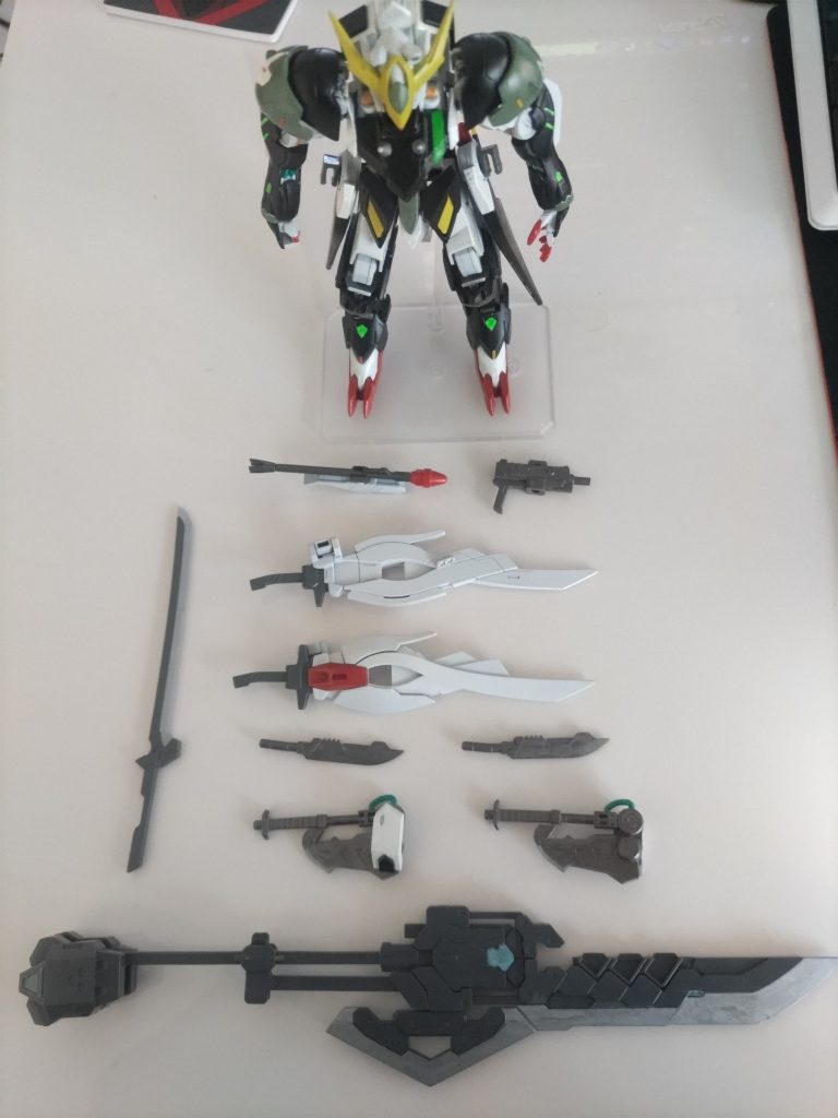 全武装の展開図です。