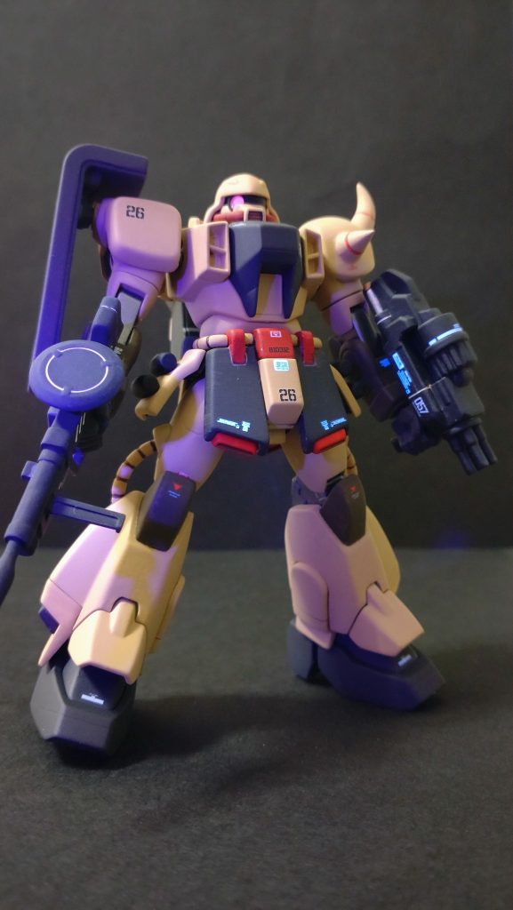 HG ザクウォーリア【筆塗り全塗装】–8枚目/制作者：一筆奏上