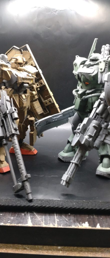 グフカスと。