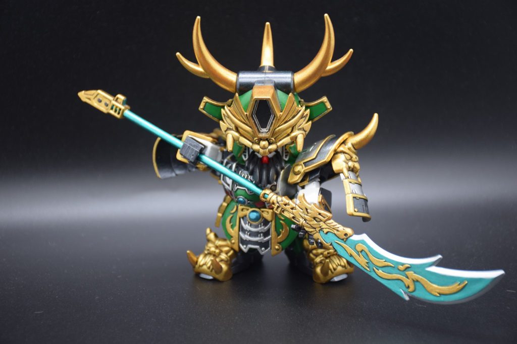 関羽ガンダム (真三國無雙color ver.) - SDガンダム三国伝 筆塗り全塗装–5枚目/制作者：KaTim