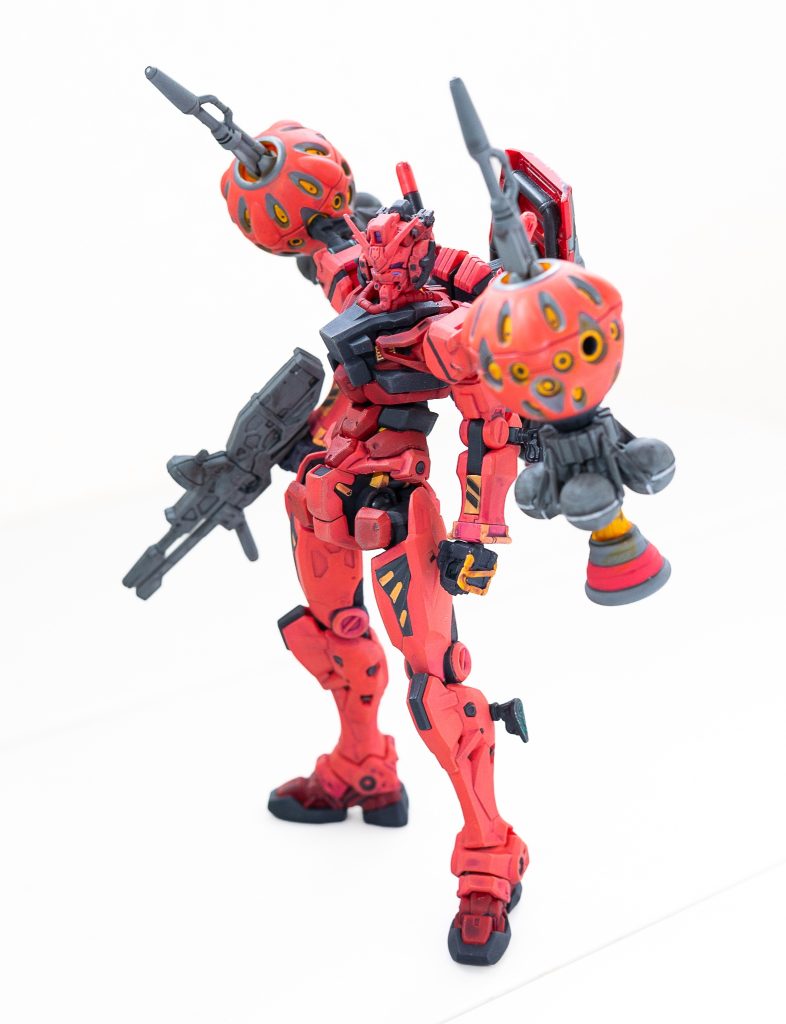 HG 赤いガンダム–4枚目/制作者：waccu