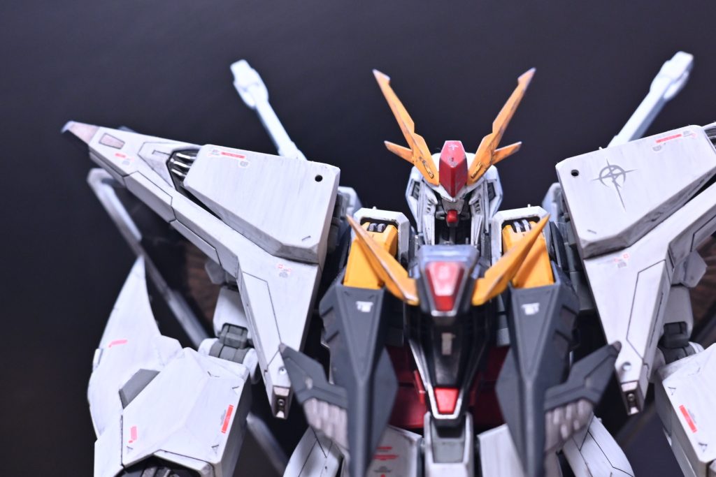 クスィーガンダムウェザリング仕上げ