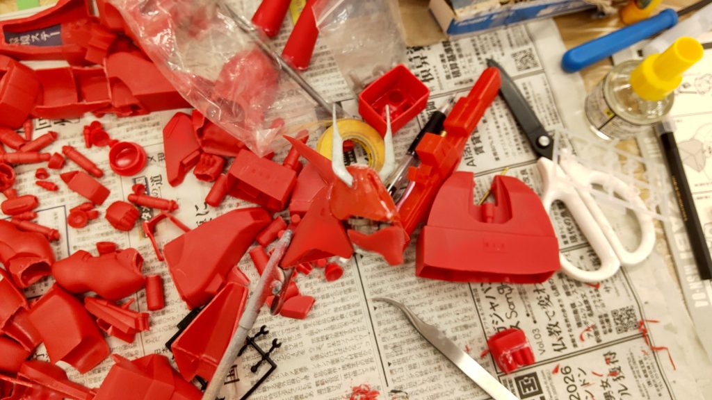 1/100 サザビー WAVE製ガレージキット–5枚目/制作者：@zoon063