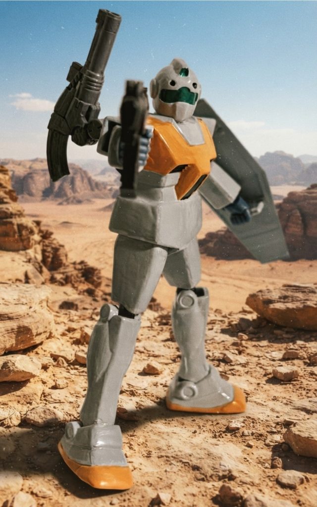 【旧キット改造】RGM-79 ジム（モロッコ戦線仕様）