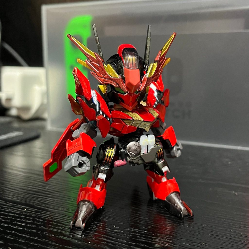 ガンダム・エアリアル (ビルドラビットラビットフォーム)–2枚目/制作者：@Singsin23210326