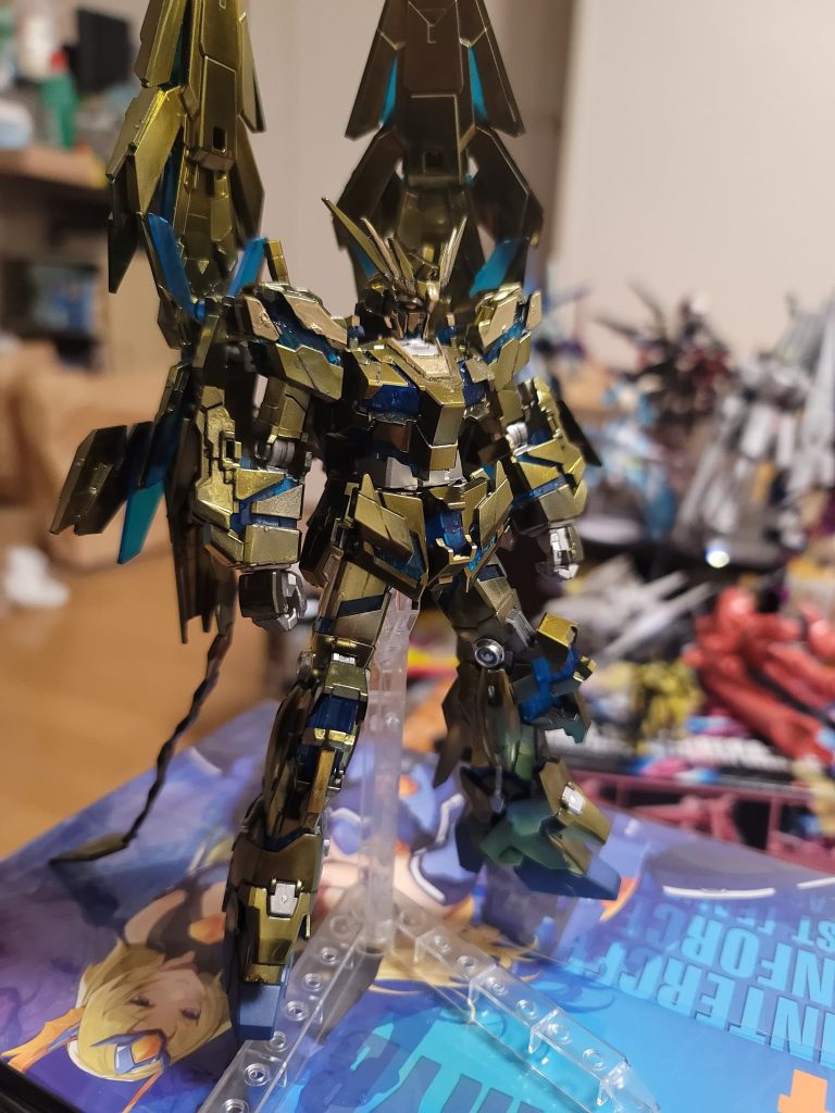 HG フェネクス　ゴールドコーティング風