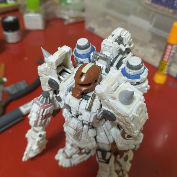 ハァハァ(；´Д｀)、残すは頭部のみ…（2枚目）
