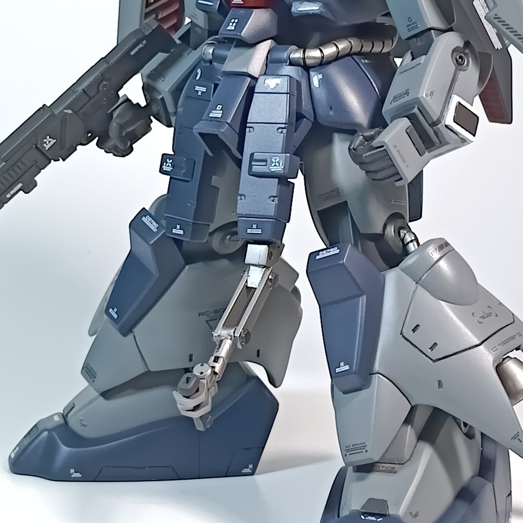 隠し腕はボールの２連装キャノン砲がいい感じに合いそうだったので拝借。隠し腕も前回のドーベンウルフから拝借＆スクラッチ。
