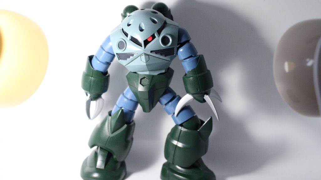 HGUC 1/144 量産型ズゴック「筆での塗り方を変え始めて二作目です」