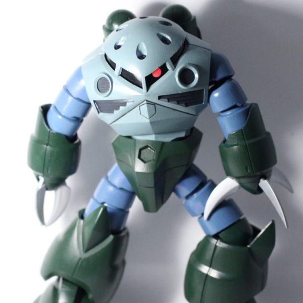 HGUC 1/144 量産型ズゴック「筆での塗り方を変え始めて二作目です」