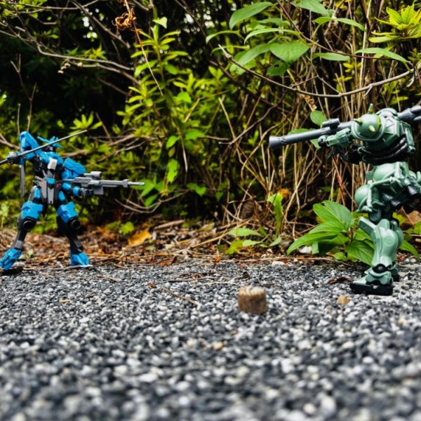 ガンダム　ザク　ウィダール　戦闘