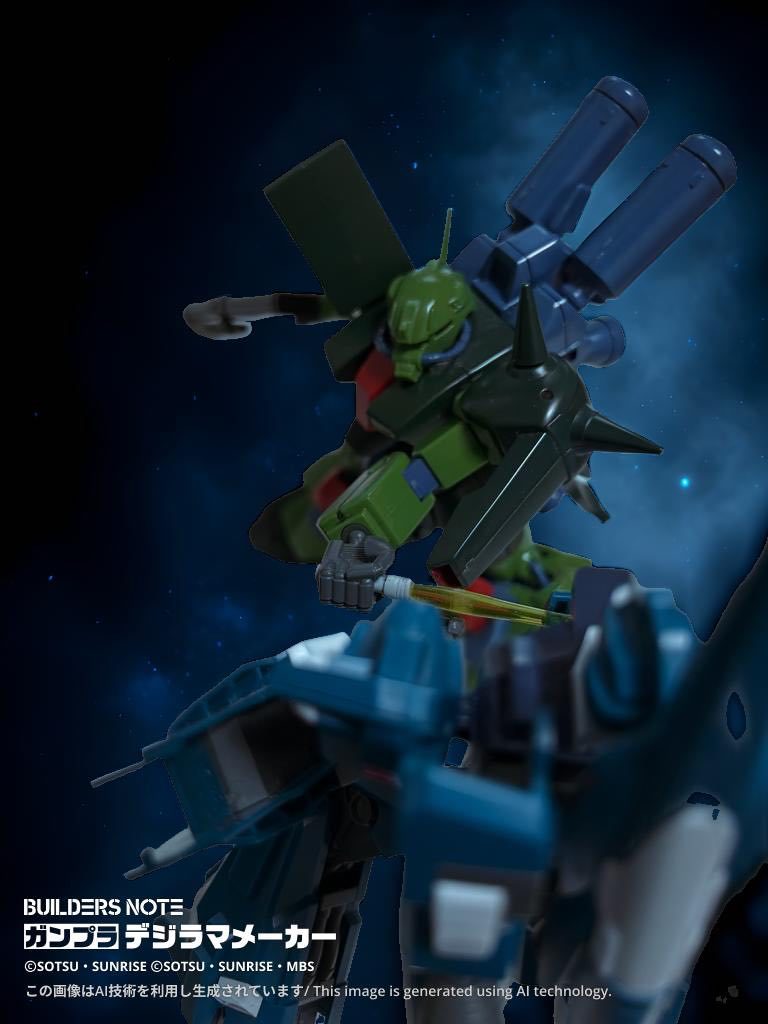 　もう一機のリゼルにはアルム機がビームライフルを振り下ろし、その機体を両断した。