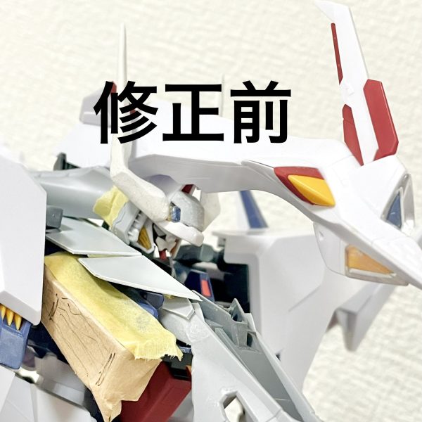 修正したら顔がかっこいいけどサイサリス寄りの悪魔感がでてしまったので、小説版に近づけるためフェイスをスクエアに再修正&nbsp;（2枚目）