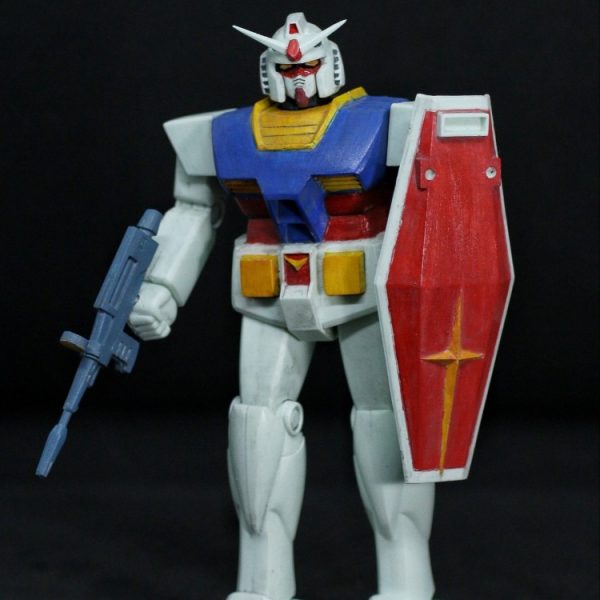 旧キット 1/144 ガンダム 【ウォッシング済み、嗅覚でも楽しめます。】