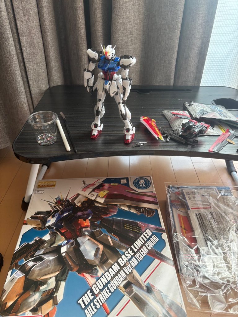 ビフォーのスーパー仮組（ほぼ全てのダボを半差し）