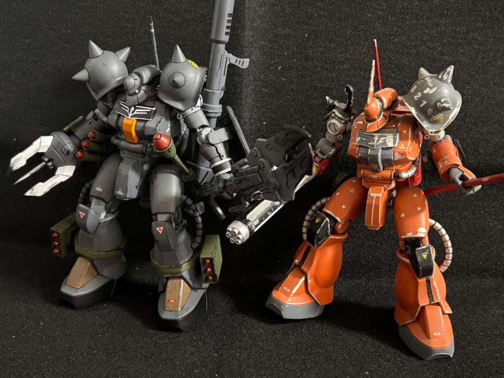 最初のミキシングドラッチェと並べてみました、出来ることが増えた一方で当時と変わらないとこもあるそんなエモさを感じました笑