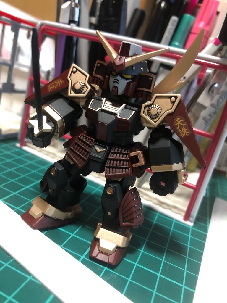ブロックロス➕ランナー再利用でペン立て–2枚目/制作者：hiro60n