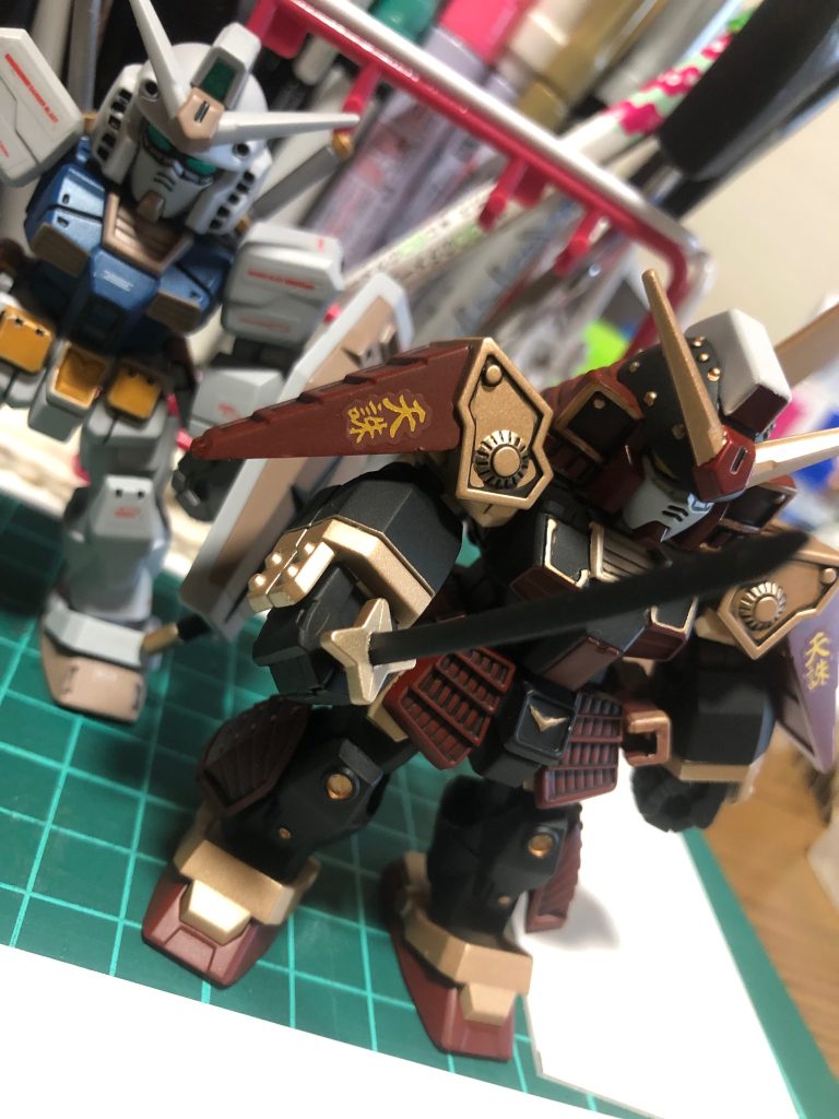 ブロックロス➕ランナー再利用でペン立て–3枚目/制作者：hiro60n
