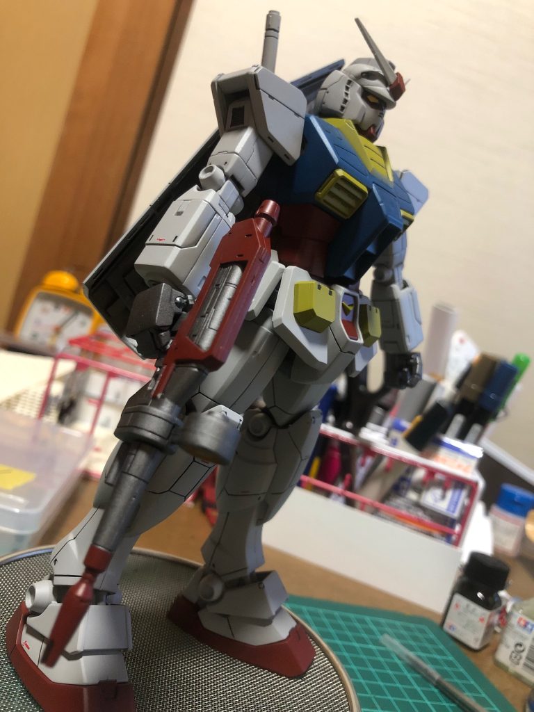 約３０年前のMGを全塗装